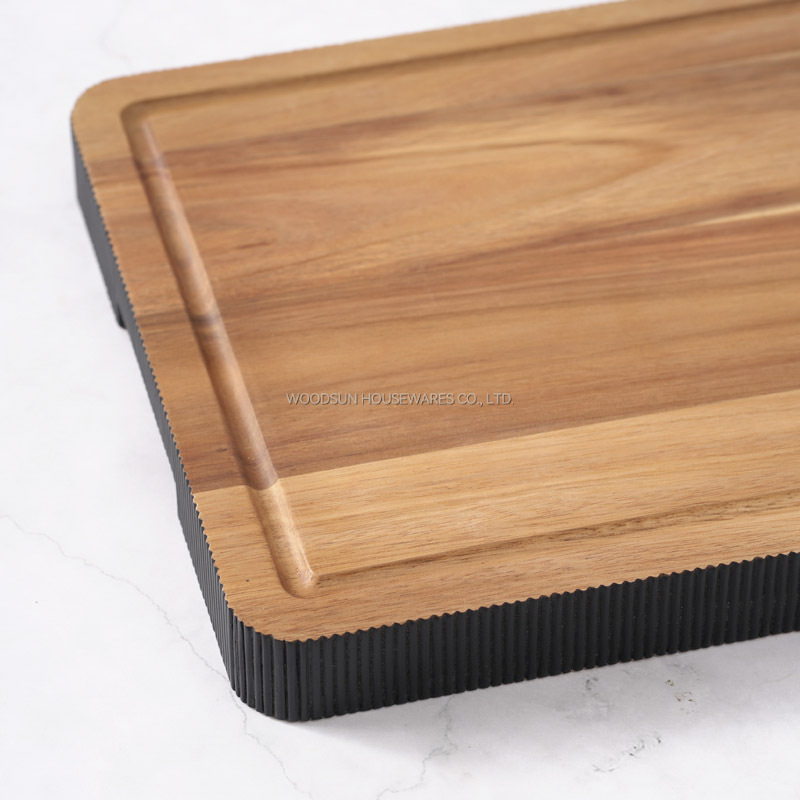 Woodsun Manufacturer Kitchen Meat Acacia Cutting Board Wood