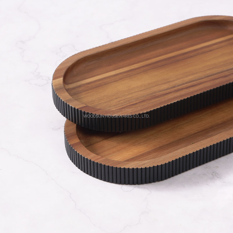 Woodsun Custom Wooden Serving Plates For Food 2024