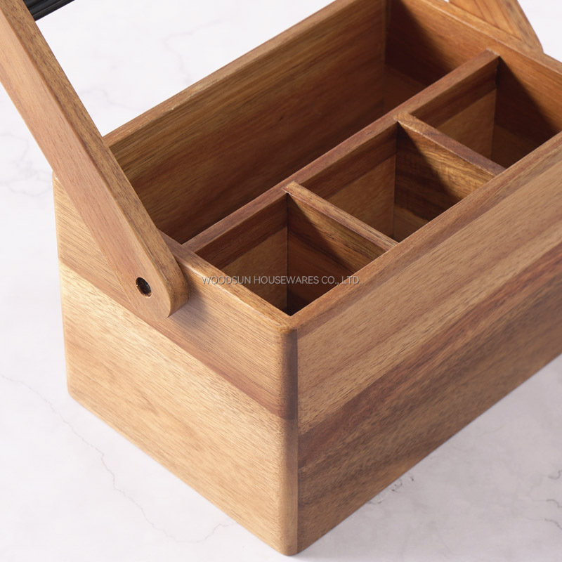 Woodsun Kitchen Utensil Holder Cutlery Fruit Baskets Wood Wholesale
