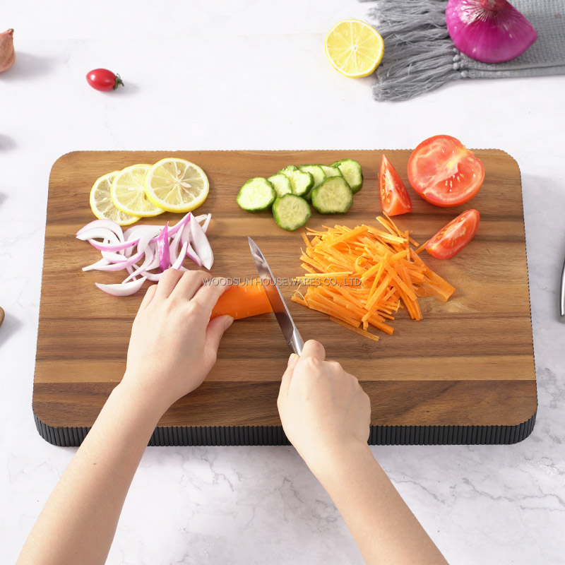 Woodsun Manufacturer Kitchen Meat Acacia Cutting Board Wood