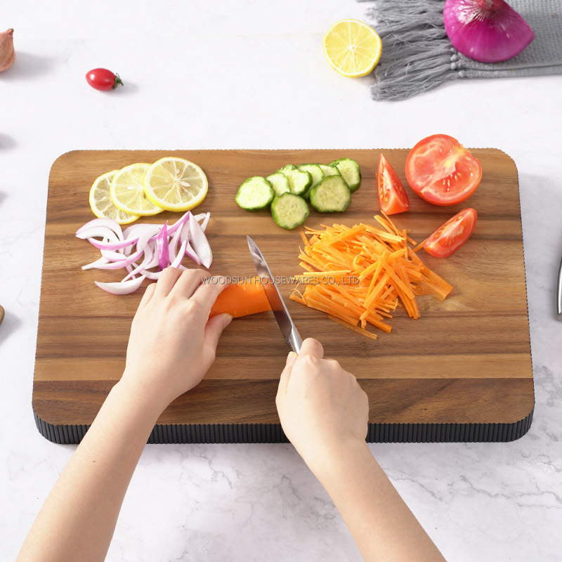 Woodsun Manufacturer Kitchen Meat Acacia Cutting Board Wood