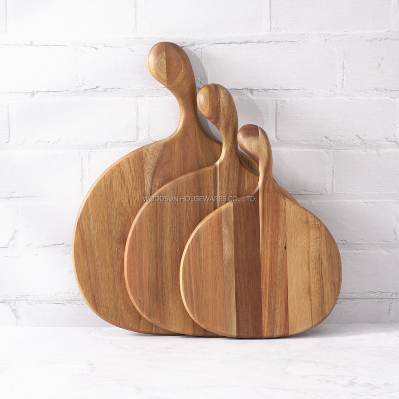 Woodsun Irregular Shape Creative Design Kitchen Wood Cutting Boards Wholesale