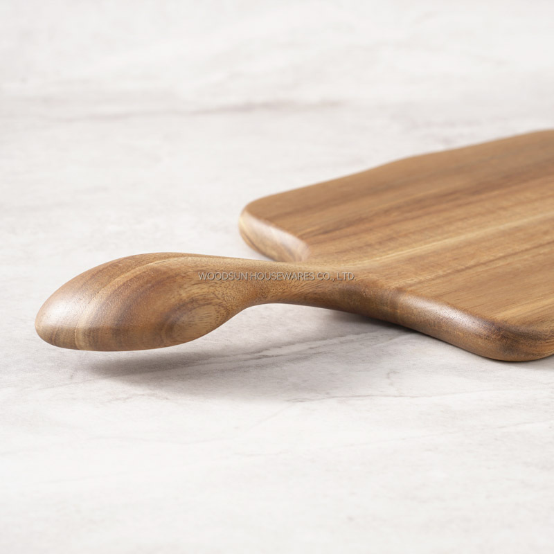 Woodsun Irregular Shape Creative Design Acacia Wood Cutting Board