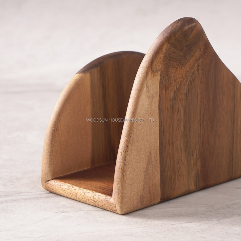 Woodsun Custom 2024 Kitchen Napkin Holder Wood For Restaurant