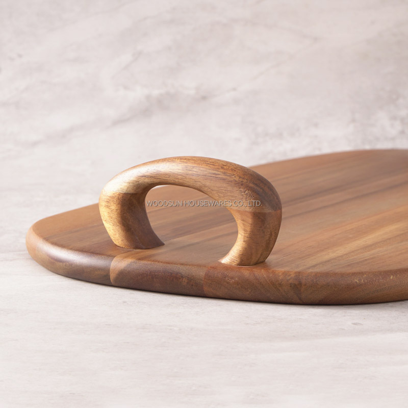 WOODSUN 2024 New Arrivals Custom Wooden Tray Serving For Restaurant