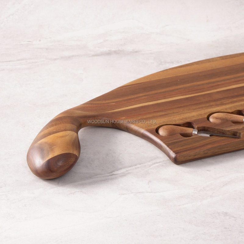 Woodsun Irregular Shape Custom WholesaleCheese Board Wood