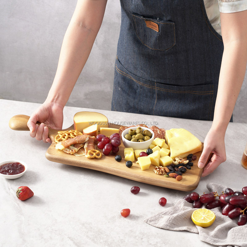 Woodsun Irregular Shape Creative Design Acacia Wood Cutting Board