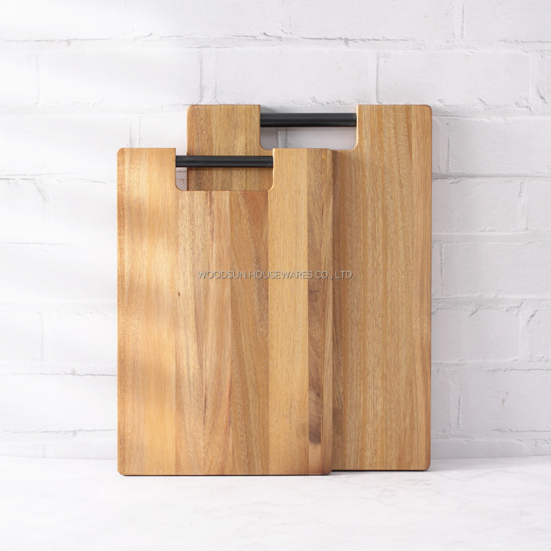 Woodsun Wood and Tube Structure Custom Wooden Cutting Board Kitchen