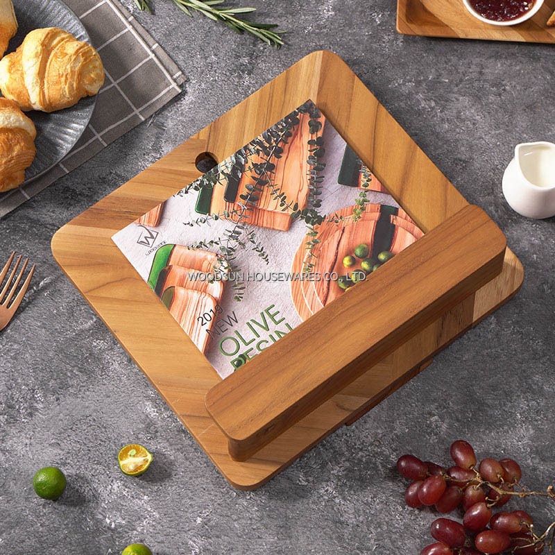 Woodsun Wooden Menu Holder Wood Restaurant