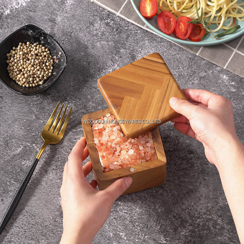 Woodsun Magnetic Kitchen Chinese Spice Box Commercial