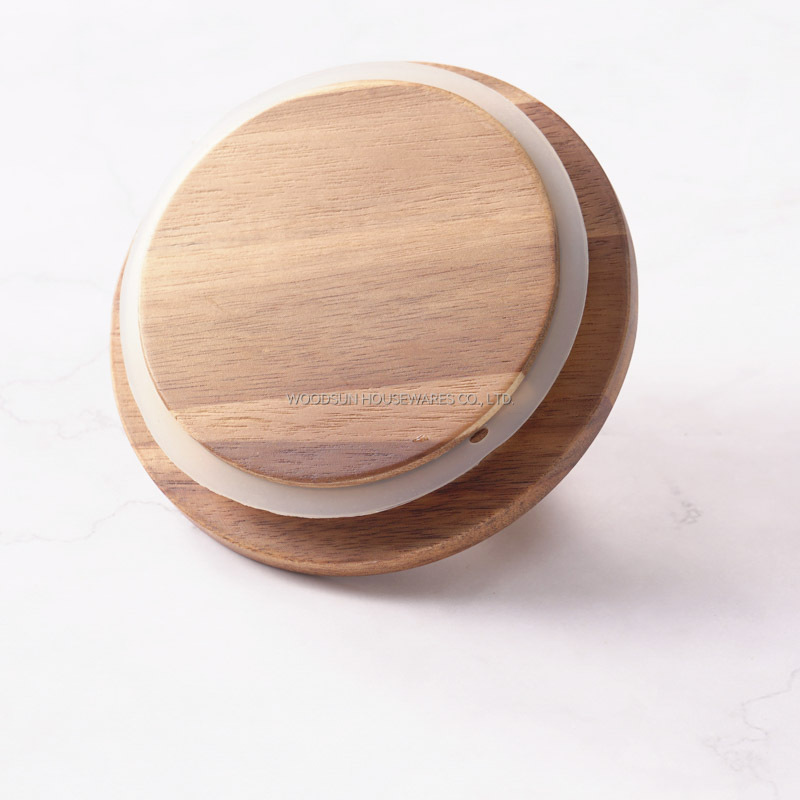 Woodsun 2025 Acacia Wood Kitchen Canisters Luxury Kitchen Containers