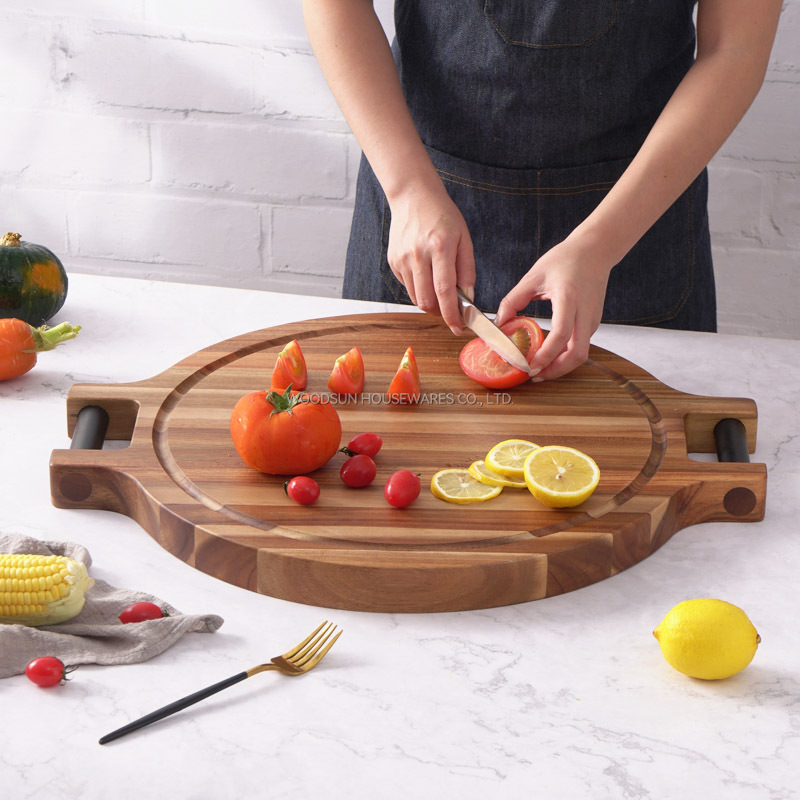 Woodsun Multifunctional Wooden Cutting Boards Kitchen For Outdoor Camping Chopping Board