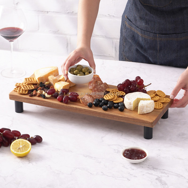 Woodsun Multifunctional Wood Custom Serving Board Wholesale For Party