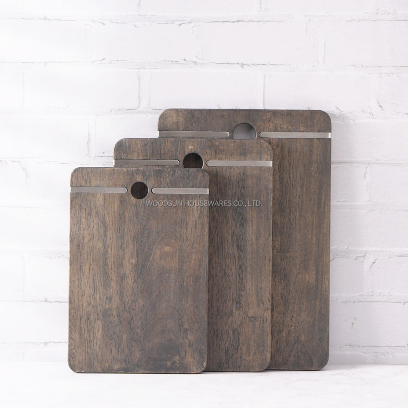 Woodsun Manufacturer Custom Wood Food Cutting Board Chopping Blocks For Commercial