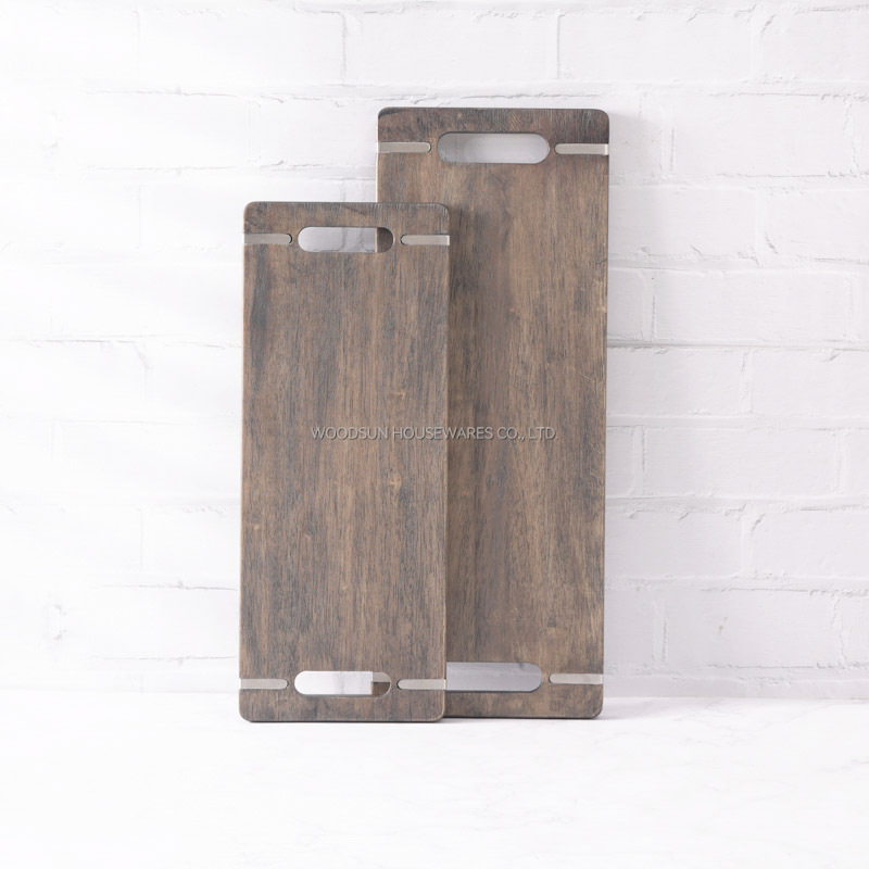 Woodsun Manufacturer Custom Wood Cutting Board Kitchen Serving Wooden Board Set