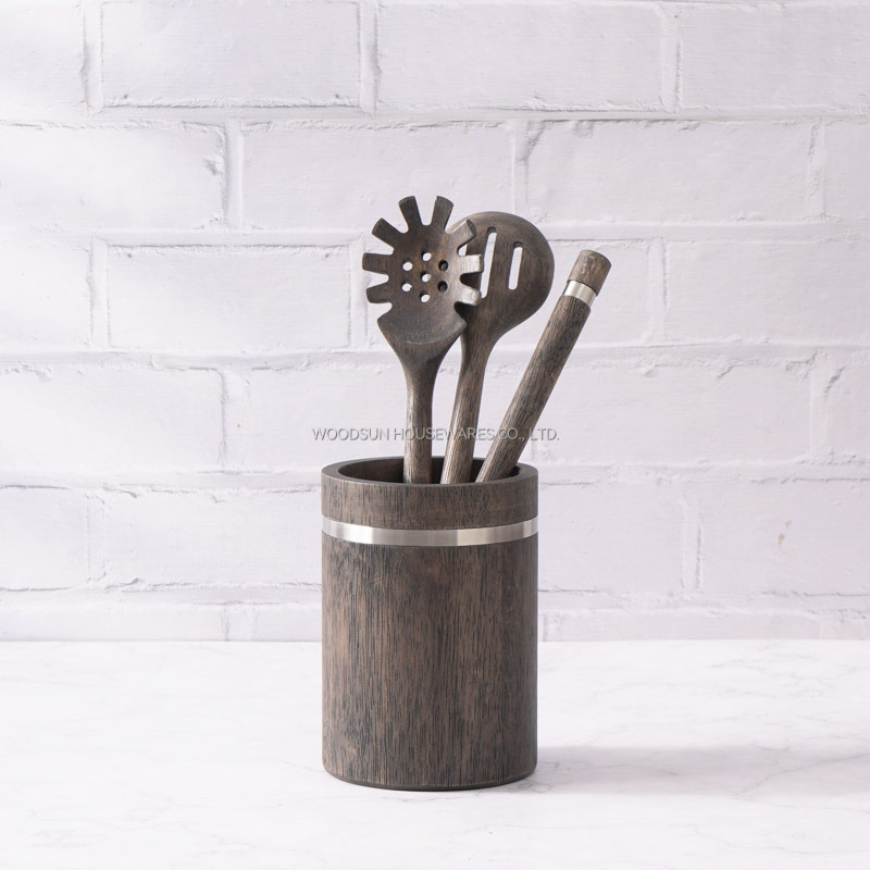 Woodsun Kitchen Utensil Holder Cooking Tools Holder
