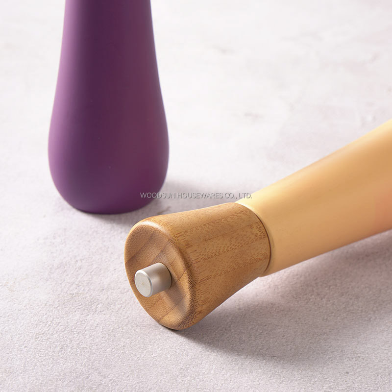 Woodsun Eco Friendly Bamboo Manual Salt Pepper Mills
