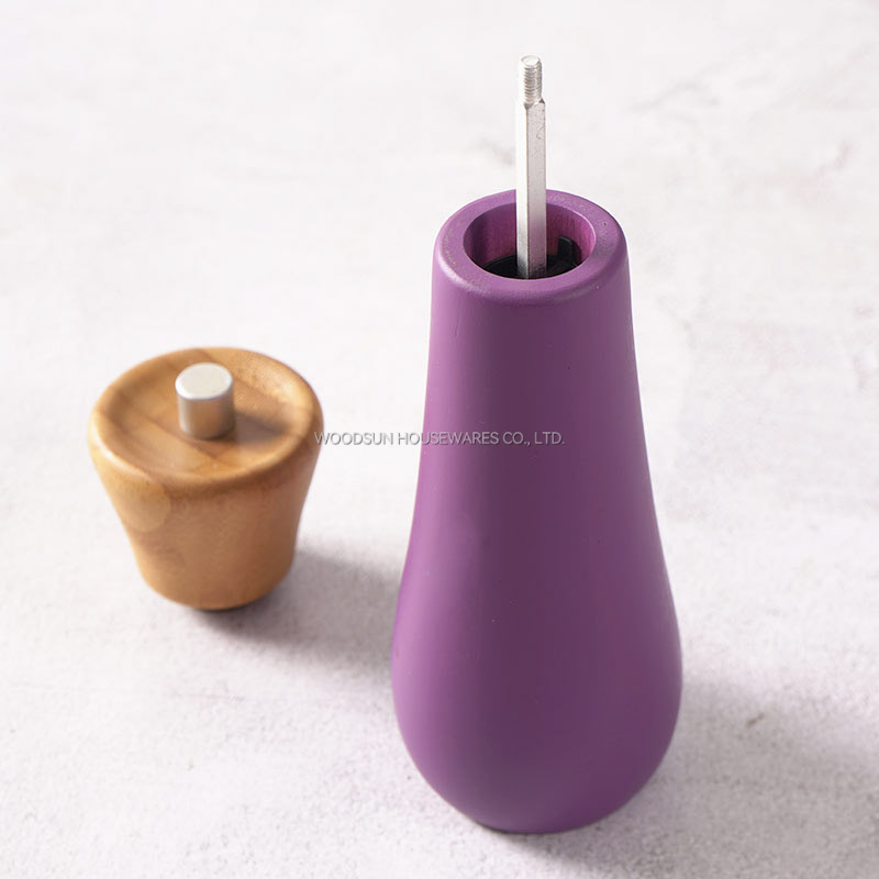 Woodsun Eco Friendly Bamboo Manual Salt Pepper Mills