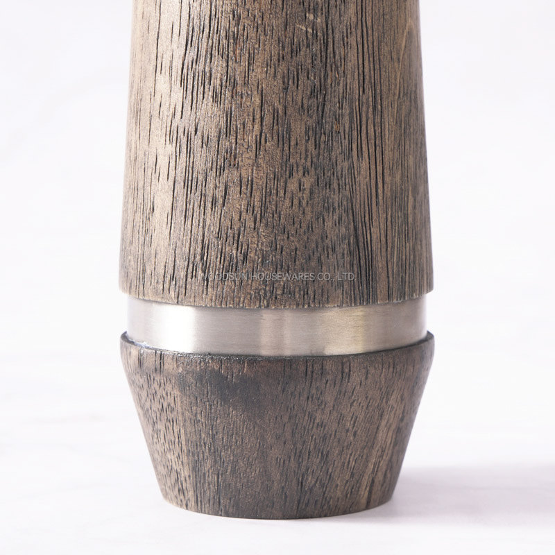 Woodsun Modern Wooden Salt And Pepper Manual Grinders Fot Kitchen