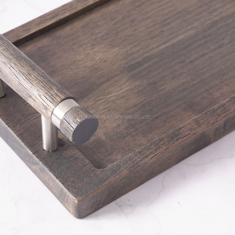 Woodsun Serving Plate Custom Serving Tray Decorate For Hotel Restaurant Commercial 2025