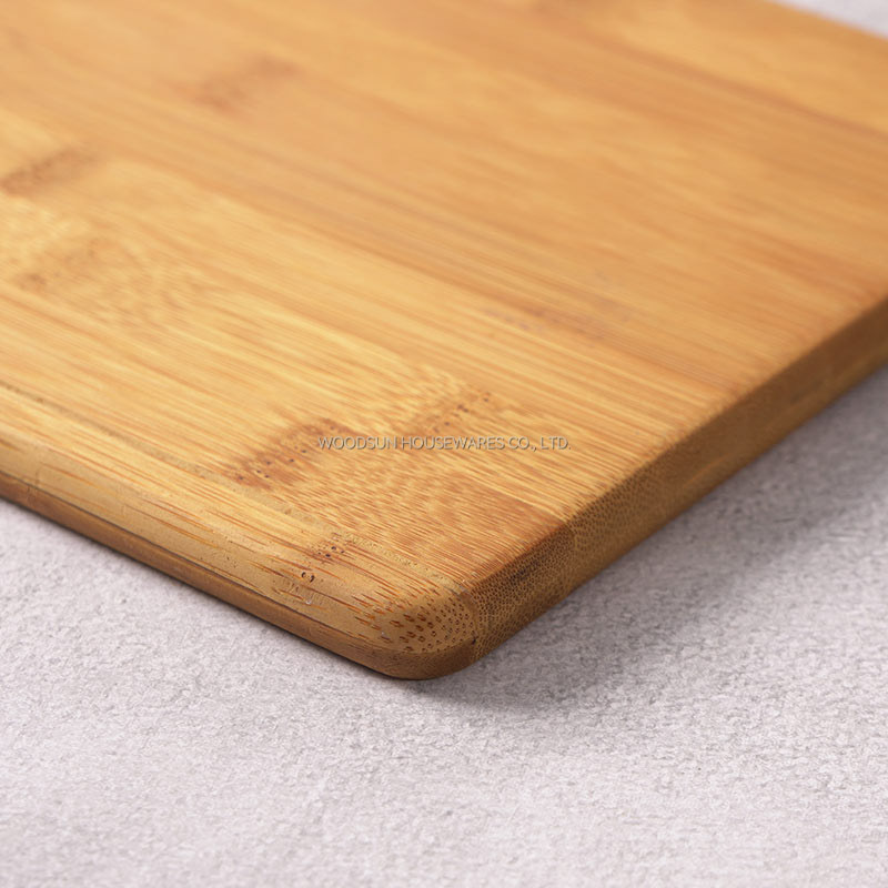 Woodsun Kitchen Utensils Paddle Cutting Board Bamboo Serving Board With Handle