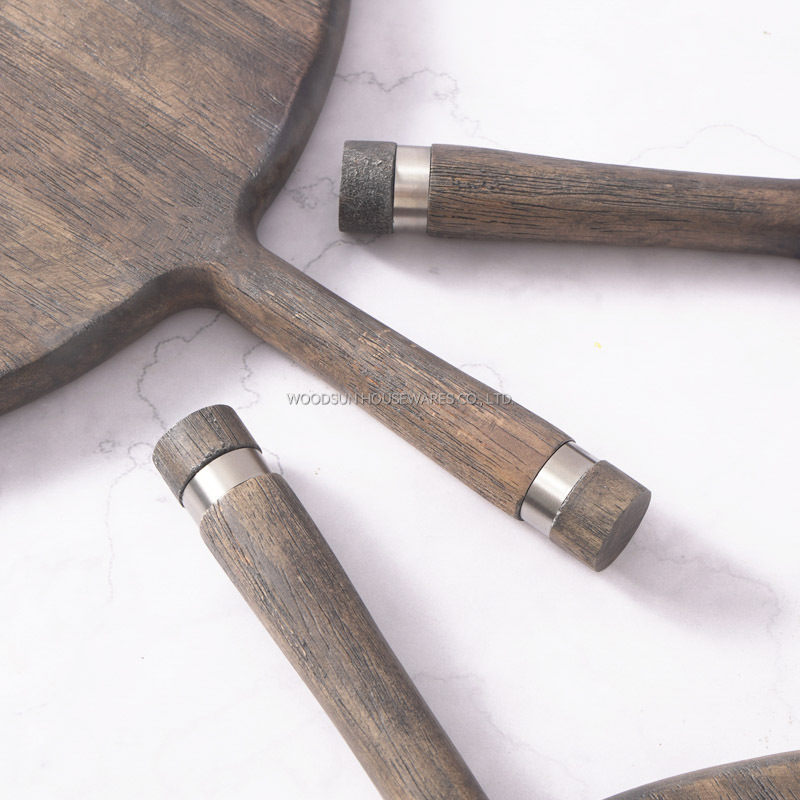 Woodsun Long Serving Wooden Pizza Boards For Serving Food Kitchen Cutting Board