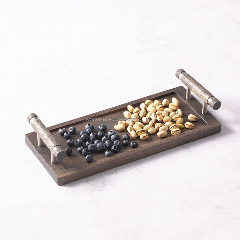 Woodsun Serving Plate Custom Serving Tray Decorate For Hotel Restaurant Commercial 2025