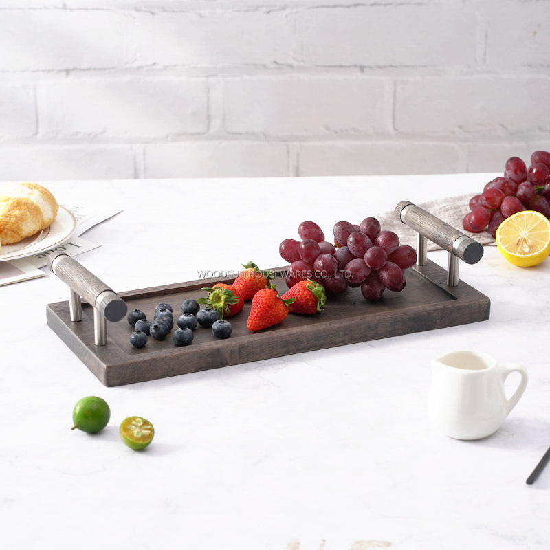 Woodsun Serving Plate Custom Serving Tray Decorate For Hotel Restaurant Commercial 2025