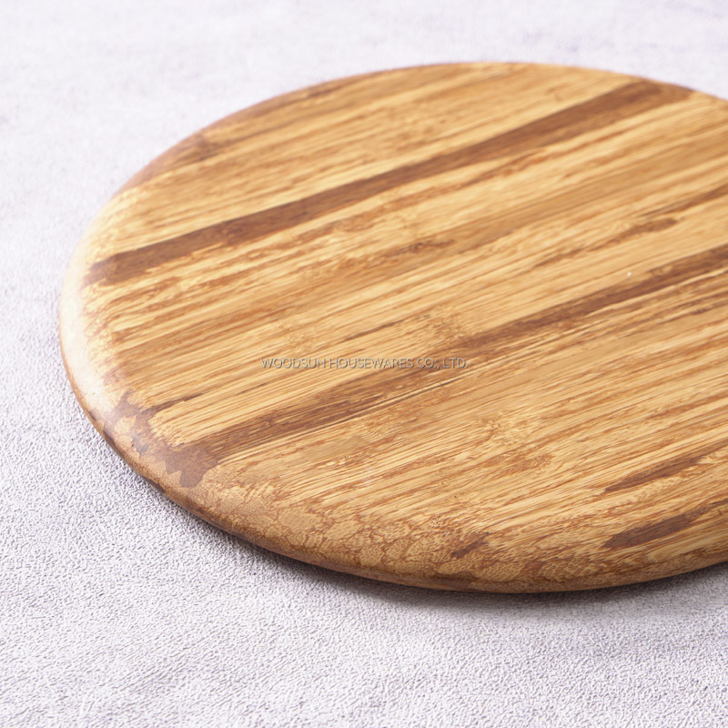 Woodsun ODM OEM Food Custom Cutting Board Bamboo Serving Board