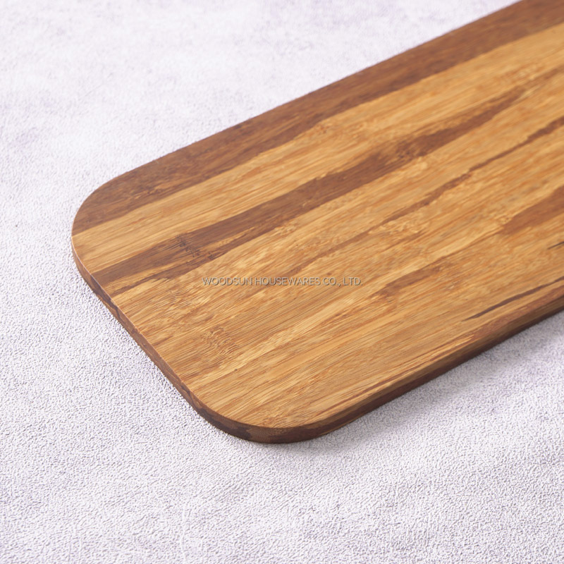 Woodsun Custom Bamboo Serving Board Cheese Cutting Board Charcuterie