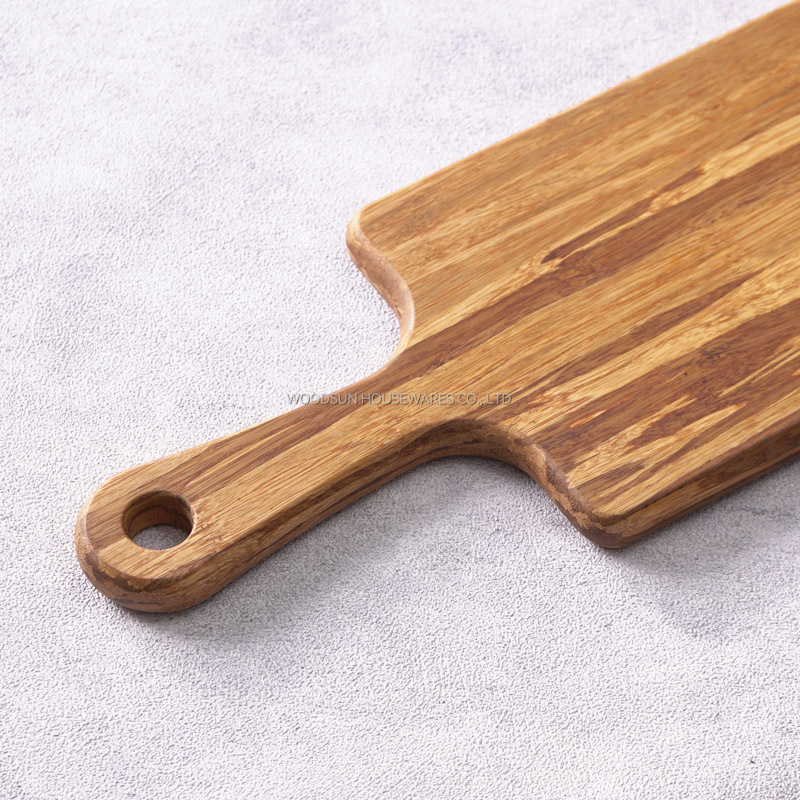 Woodsun ODM OEM Cutting Serving Board Bamboo Wholesale With Handle