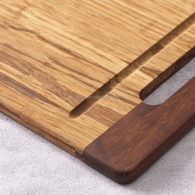 Woodsun Factory 2024 Fruit Cutting Bamboo Cutting Board Kitchen With Groove