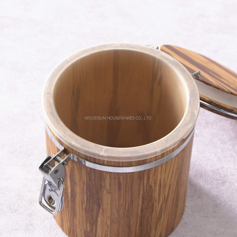 Woodsun Supplier Bamboo Container Coffee Tea Canister