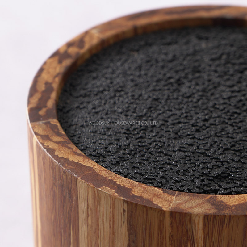 Woodsun Bamboo Universal Knife Block Holder For Sale