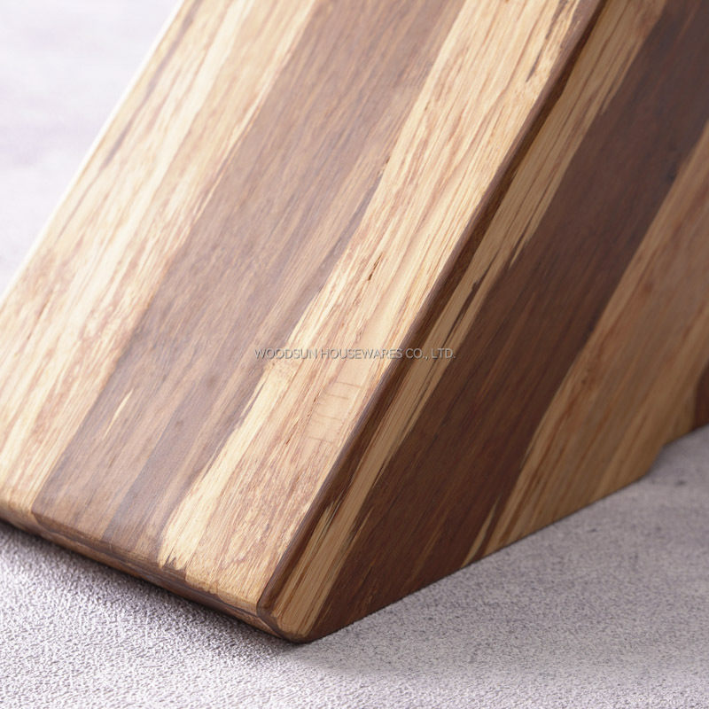 Woodsun Universal Bamboo Kitchen Knife Block Holder