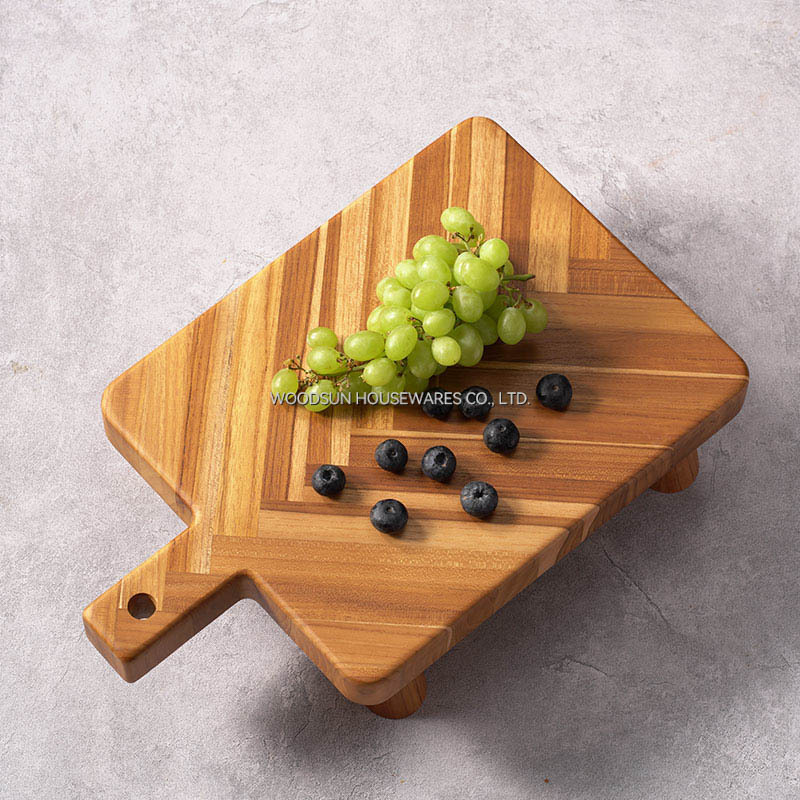 Woodsun Serving Plate Serving Tray Decorate Kitchen Tray Serving With Leg