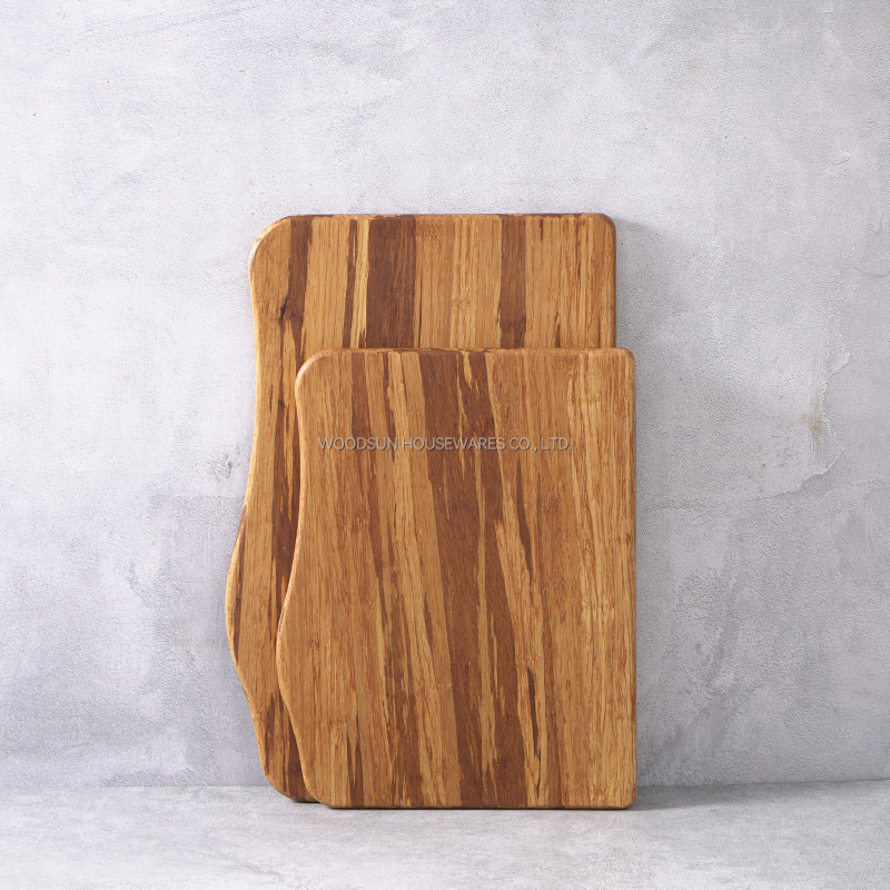 Woodsun Environmentally Friendly And Degradable Kitchen Bamboo Cutting Board Set