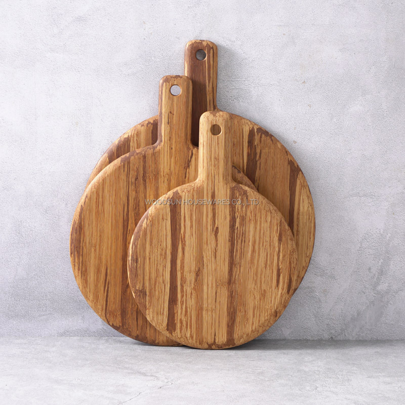 Woodsun ODM OEM Food Custom Cutting Board Bamboo Serving Board