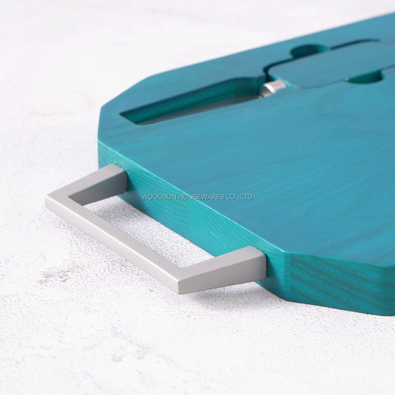 Woodsun 2024 Manufacturer Wholesale Cheese Board Wood Charcuterie Serving Board Set