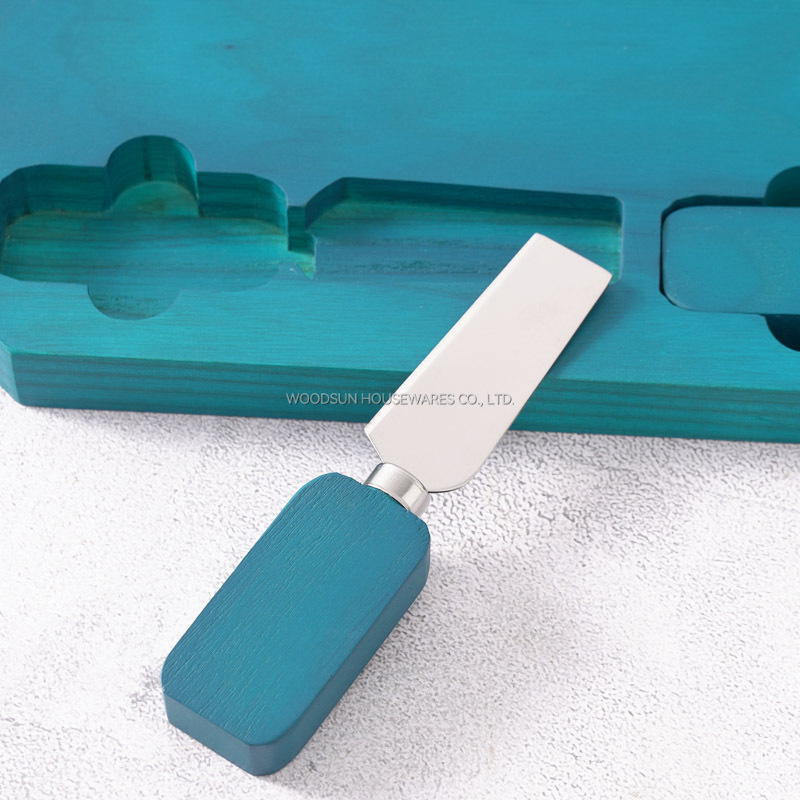 Woodsun 2024 Manufacturer Wholesale Cheese Board Wood Charcuterie Serving Board Set