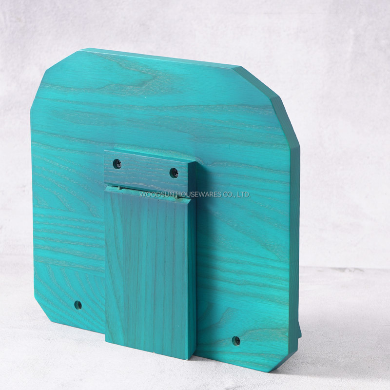 WOODSUN US Ash Wood Cookbook Stand Recipe Book Holder for Display