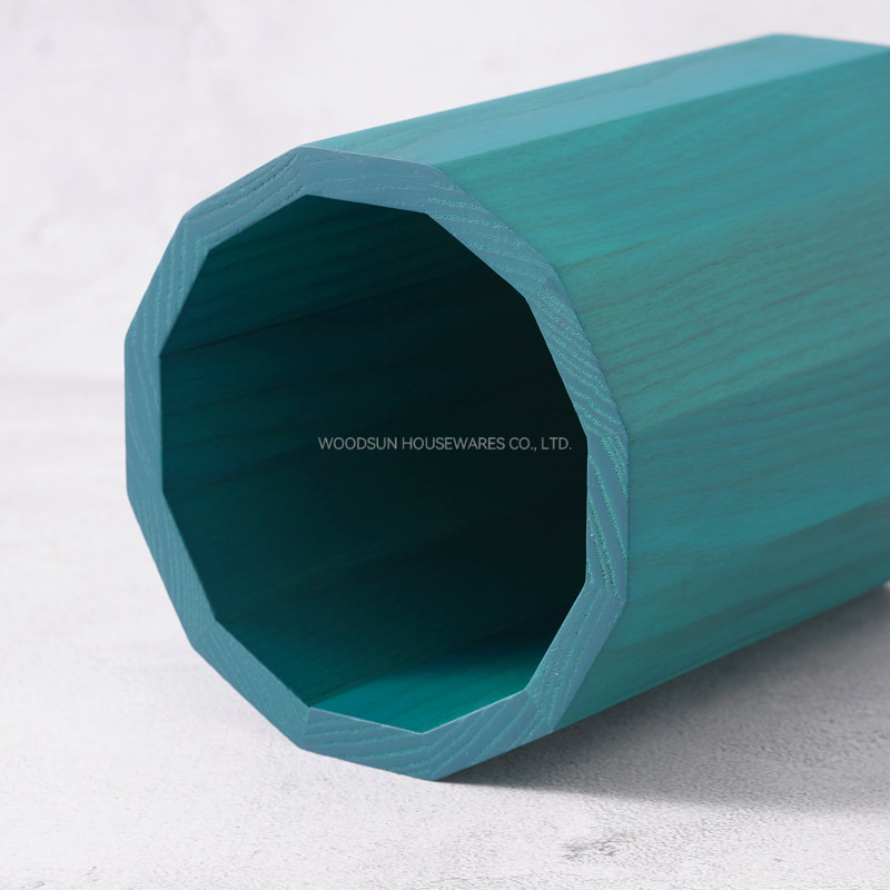 Woodsun Mediterranean Style Kitchen Utensil Holder Cooking Tools Spoon Cutlery Holder US Ash Wood