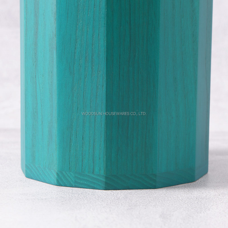 Woodsun Mediterranean Style Kitchen Utensil Holder Cooking Tools Spoon Cutlery Holder US Ash Wood