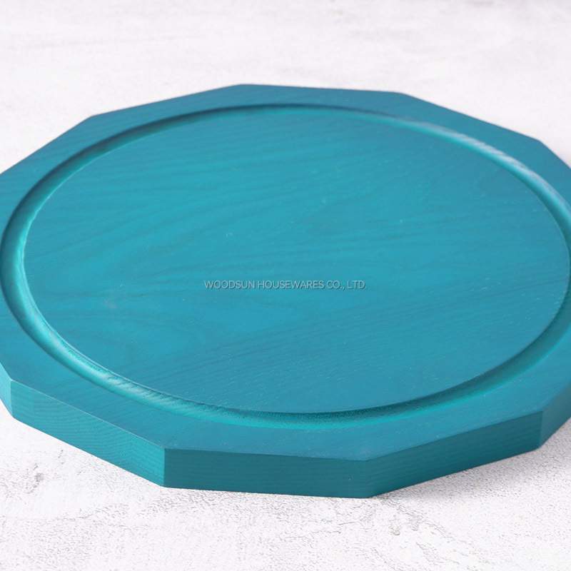 Woodsun Ash Wood Natural Serving Board Wood Cheese Board With Glass Dome