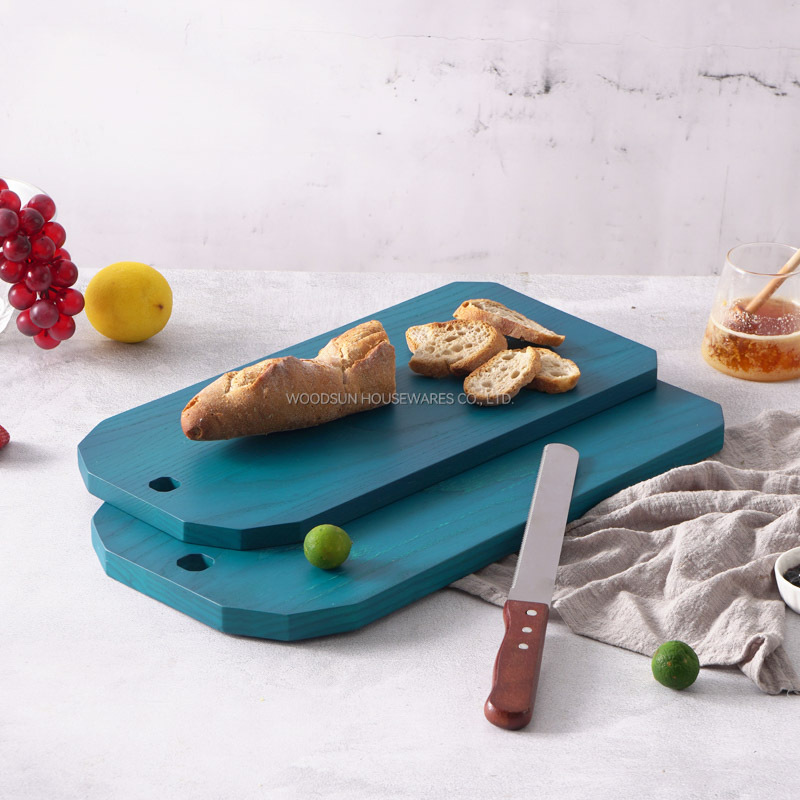 WOODSUN US Ash Wood Kitchen Wholesale Custom Cutting Board Wood Chopping Block For Christmas