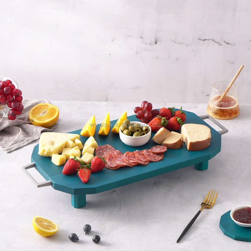 WOODSUN US Ash Wood Multifunctional Cutting Board Kitchen Custom Wooden Charcuterie Serving Board