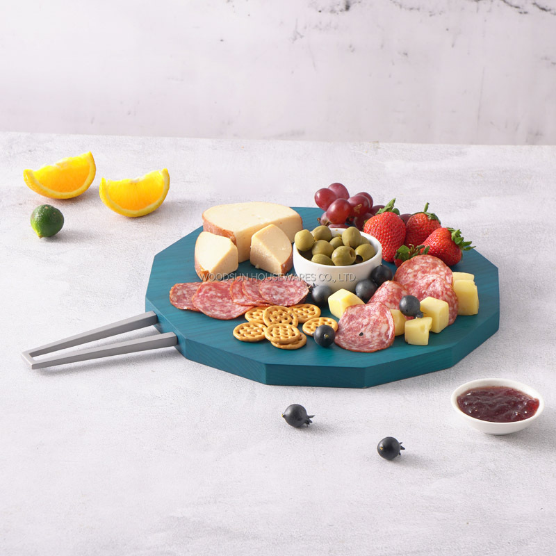 WOODSUN US Ash Wood Kitchen Wholesale Custom Cutting Board Pizza Serving Board