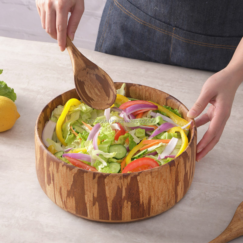 Woodsun Eco Friendly Kitchen Wares Set Private Label Cooking Utensil