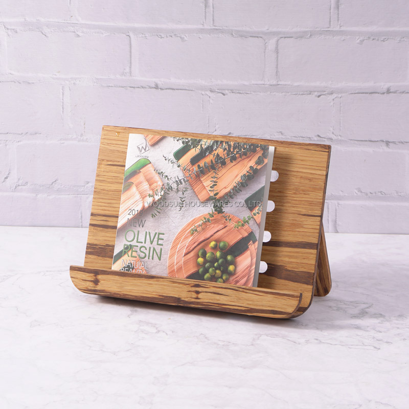 Woodsun Bamboo Menu Holder Recipe Holder Stand Kitchen