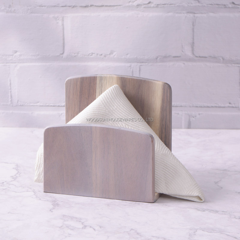 Woodsun 2025 Commercial Restaurant Napkin Holder Wood Modern